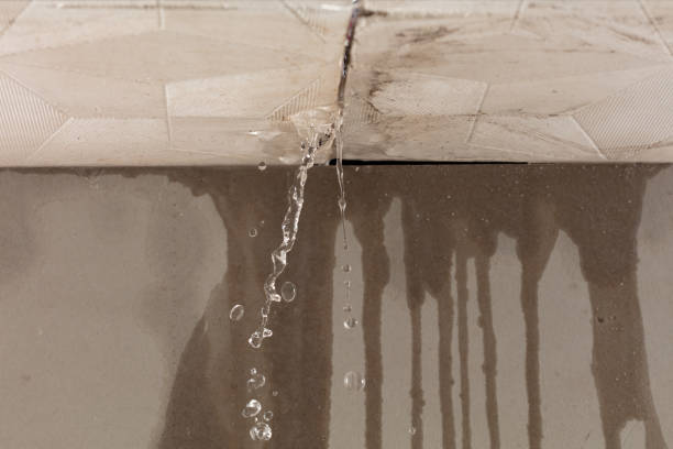 Professional Water Extraction technician working in North Waterford, ME